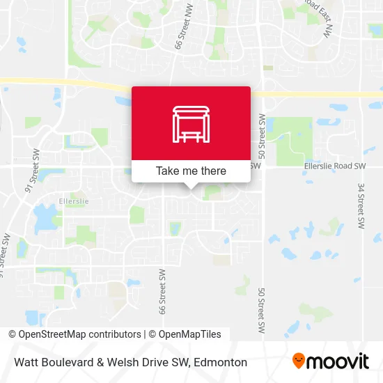 Watt Boulevard & Welsh Drive SW map