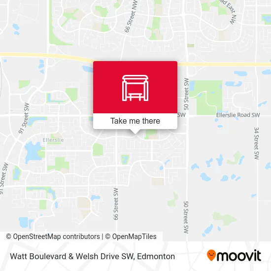 Watt Boulevard & Welsh Drive SW map