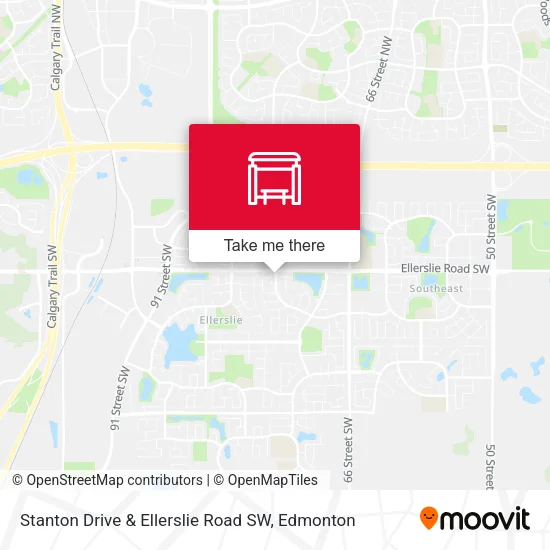 Stanton Drive & Ellerslie Road SW plan