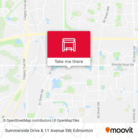 Summerside Drive & 11 Avenue SW map