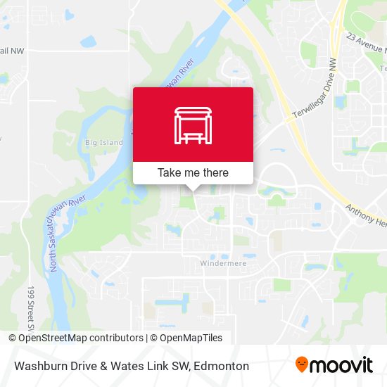 Washburn Drive & Wates Link SW plan