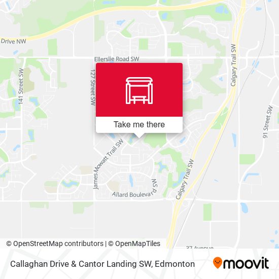 Callaghan Drive & Cantor Landing SW plan