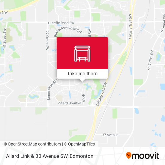 Allard Link & 30 Avenue SW map