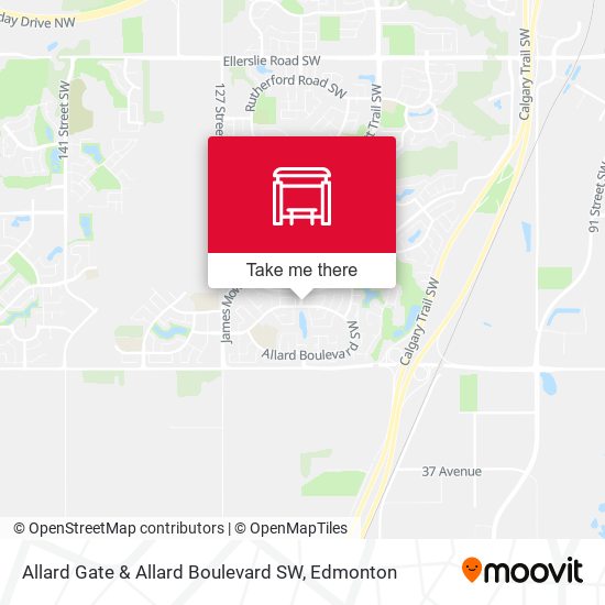 Allard Gate & Allard Boulevard SW plan