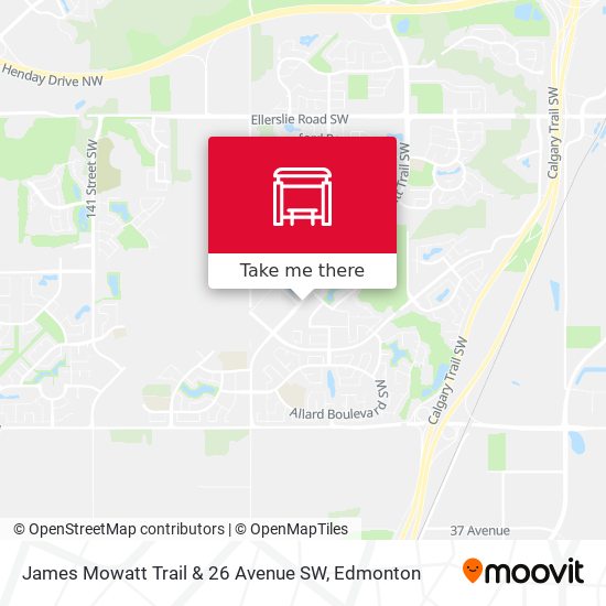 James Mowatt Trail & 26 Avenue SW map