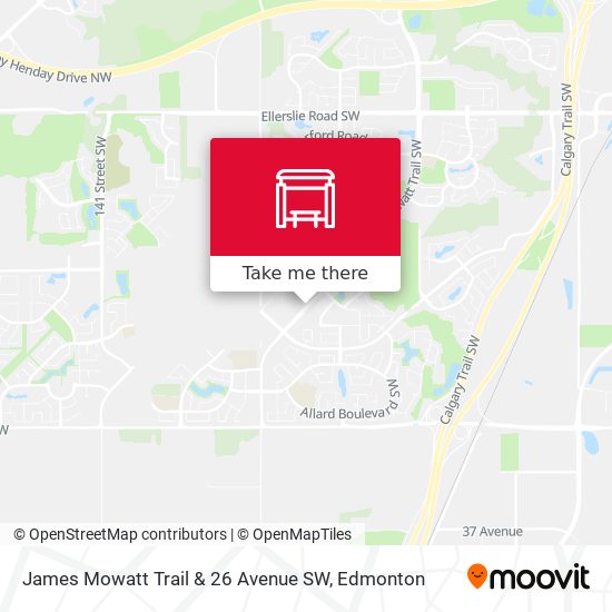 James Mowatt Trail & 26 Avenue SW map