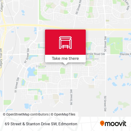 69 Street & Stanton Drive SW plan