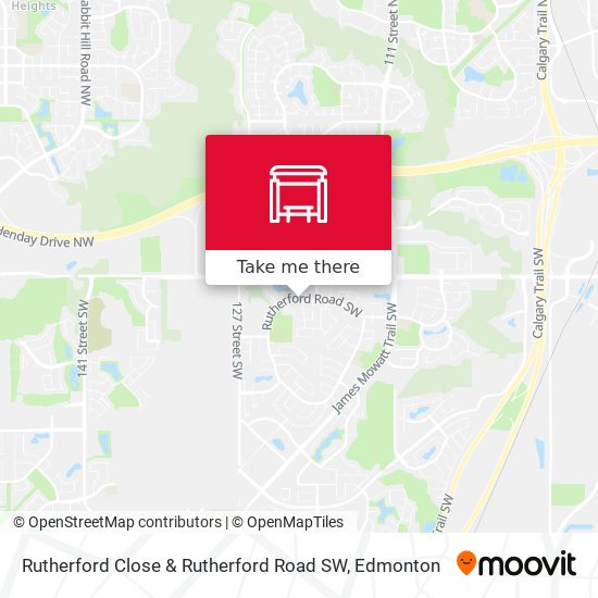 Rutherford Close & Rutherford Road SW map