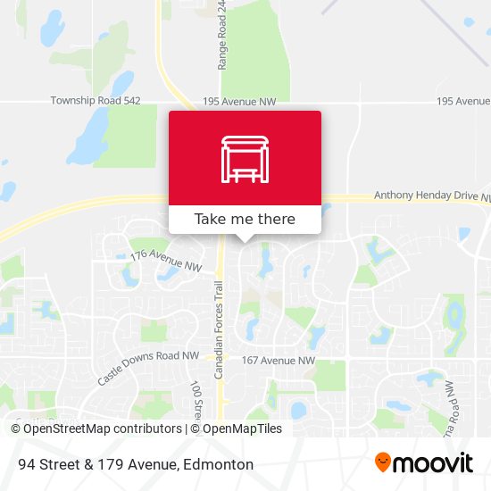 94 Street & 179 Avenue plan