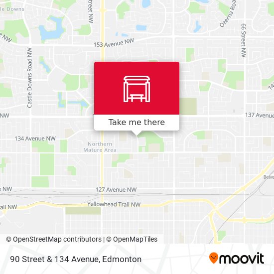 90 Street & 134 Avenue plan