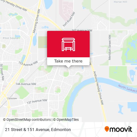 21 Street & 151 Avenue plan