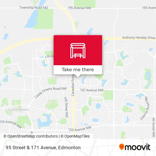 95 Street & 171 Avenue plan
