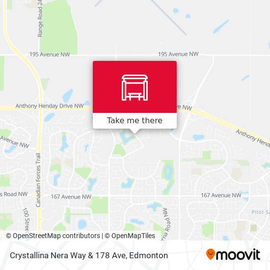 Crystallina Nera Way & 178 Ave map