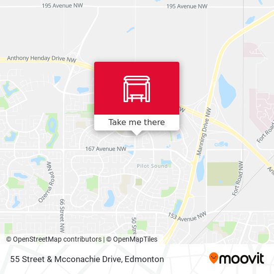 55 Street & Mcconachie Drive plan