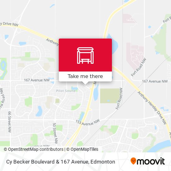 Cy Becker Boulevard & 167 Avenue plan