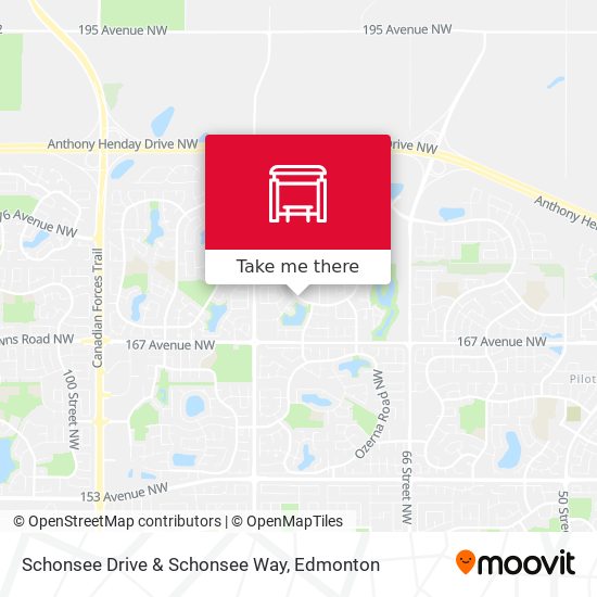 Schonsee Drive & Schonsee Way plan