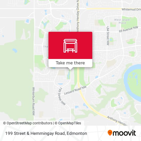 199 Street & Hemmingay Road map
