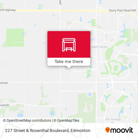 227 Street & Rosenthal Boulevard plan