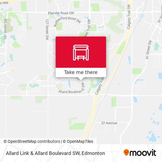 Allard Link & Allard Boulevard SW plan