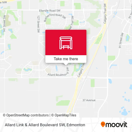 Allard Link & Allard Boulevard SW map