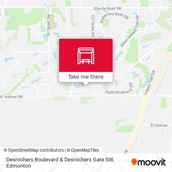 Desrochers Boulevard & Desrochers Gate SW plan