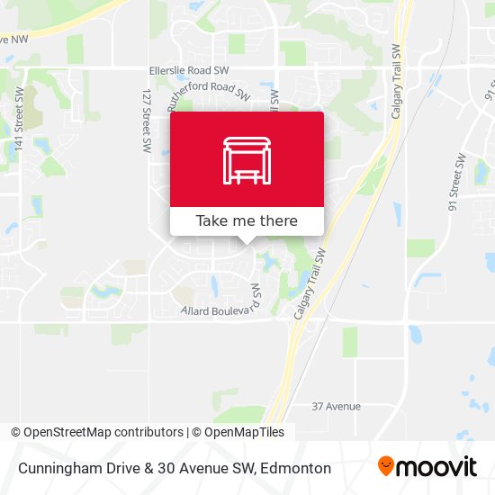 Cunningham Drive & 30 Avenue SW plan