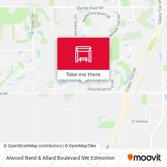 Alwood Bend & Allard Boulevard SW plan