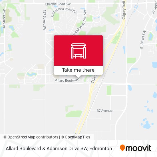 Allard Boulevard & Adamson Drive SW map