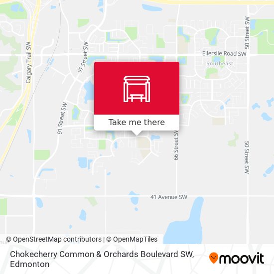 Chokecherry Common & Orchards Boulevard SW plan