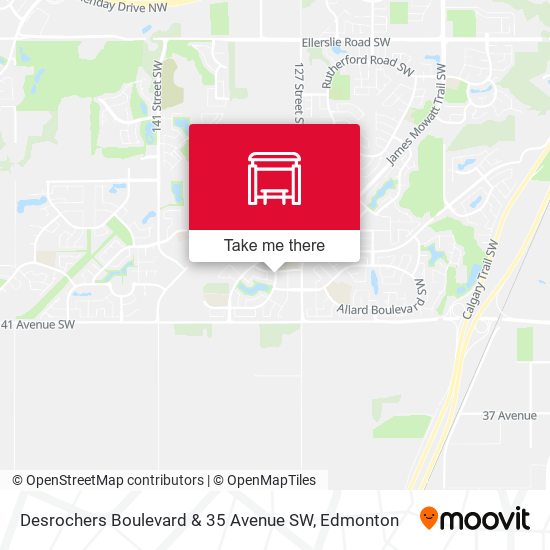 Desrochers Boulevard & 35 Avenue SW map