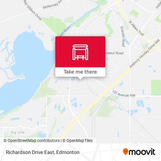 Richardson Drive East map