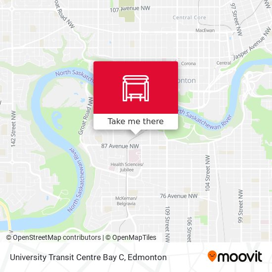 University Transit Centre Bay C plan