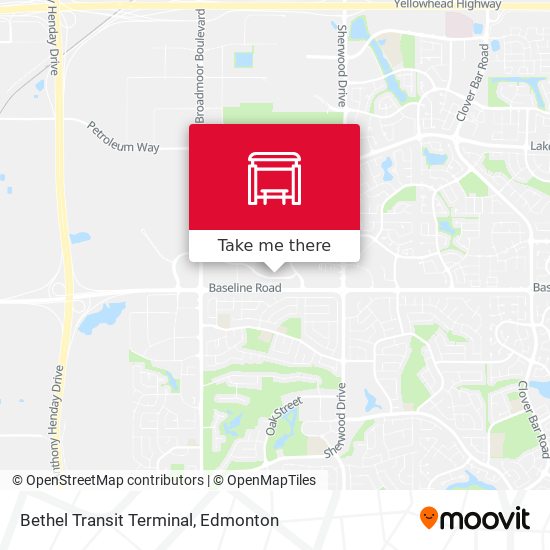 Bethel Transit Terminal map