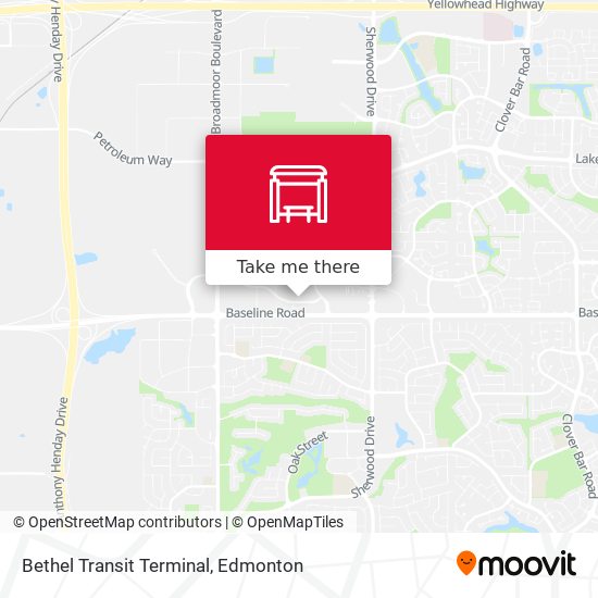 Bethel Transit Terminal map