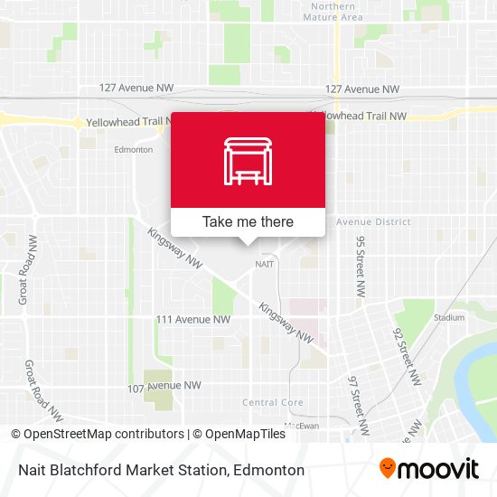 Nait Blatchford Market Station map