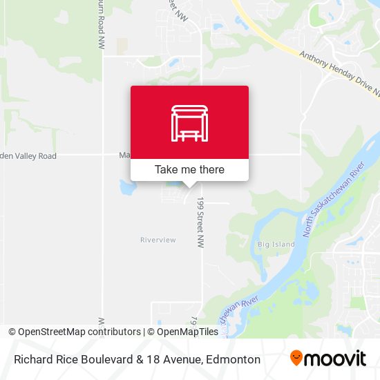 Richard Rice Boulevard & 18 Avenue plan