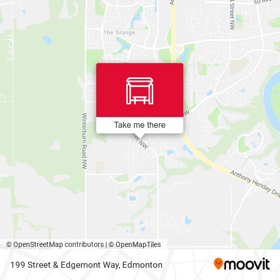 199 Street & Edgemont Way map