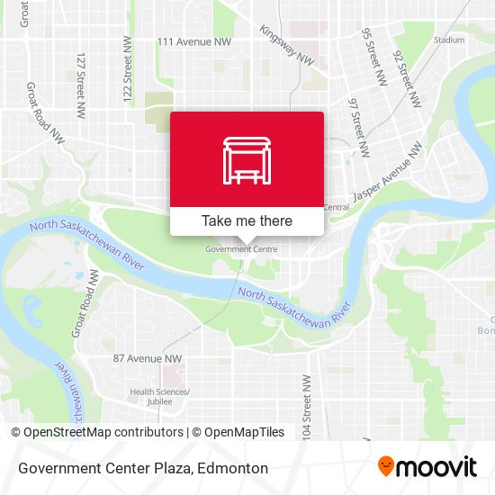 Government Center Plaza map