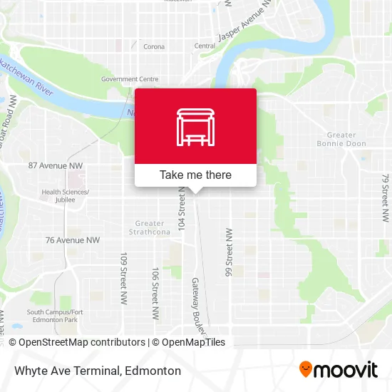 Whyte Ave Terminal plan
