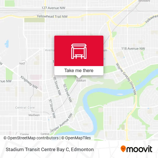 Stadium Transit Centre Bay C plan
