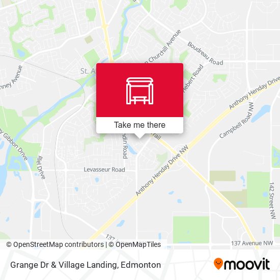 Grange Dr & Village Landing plan
