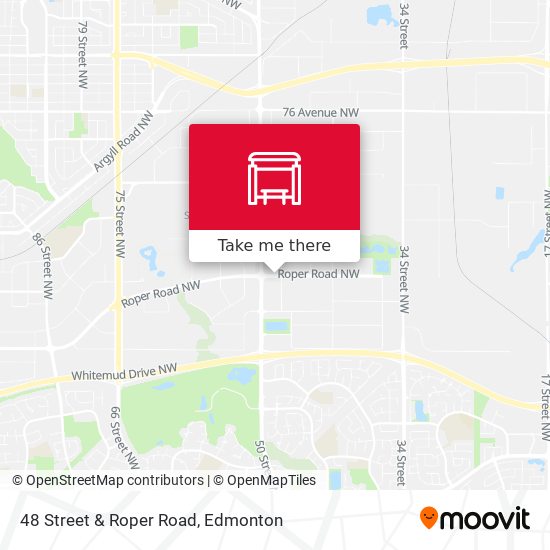 48 Street & Roper Road plan
