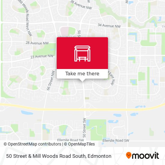 50 Street & Mill Woods Road South plan