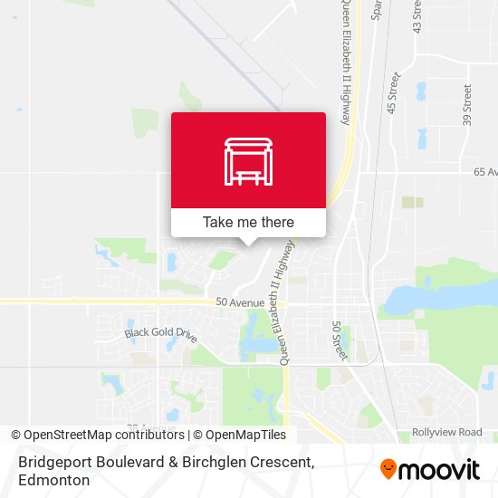Bridgeport Boulevard & Birchglen Crescent map