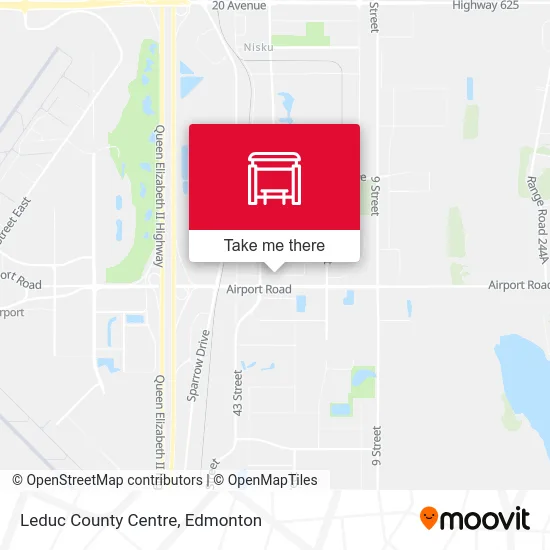 Leduc County Centre map