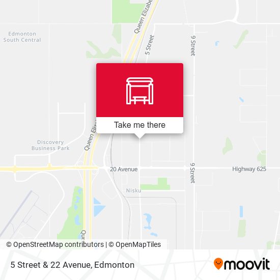 5 Street & 22 Avenue map