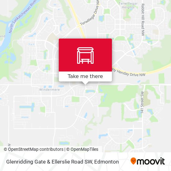 Glenridding Gate & Ellerslie Road SW map