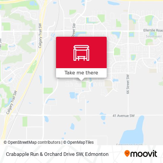 Crabapple Run & Orchard Drive SW map