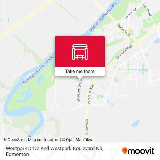 Westpark Drive And Westpark Boulevard Nb plan