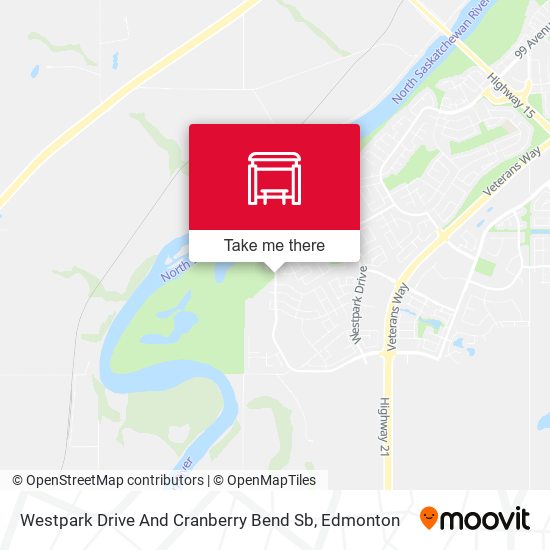 Westpark Drive And Cranberry Bend Sb plan